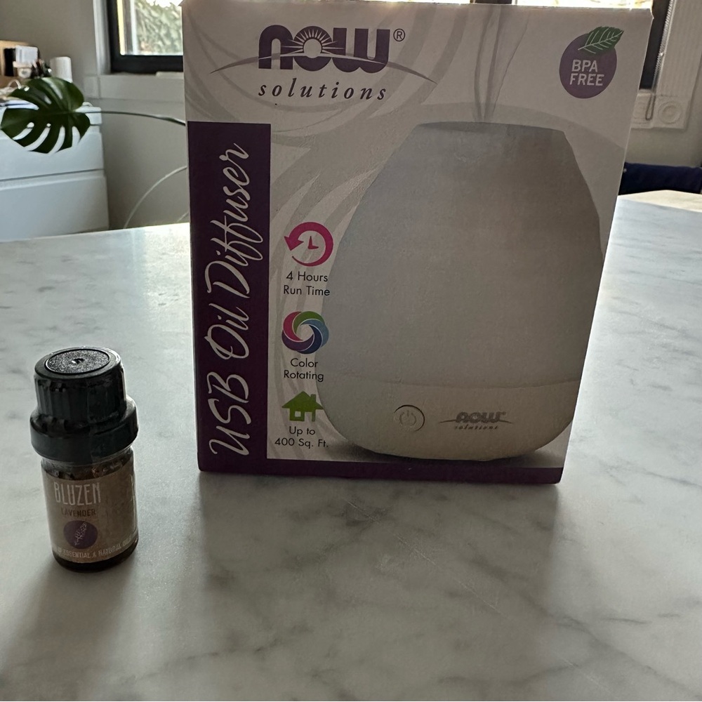 NOW Ultrasonic Essential Oil USB Diffuser